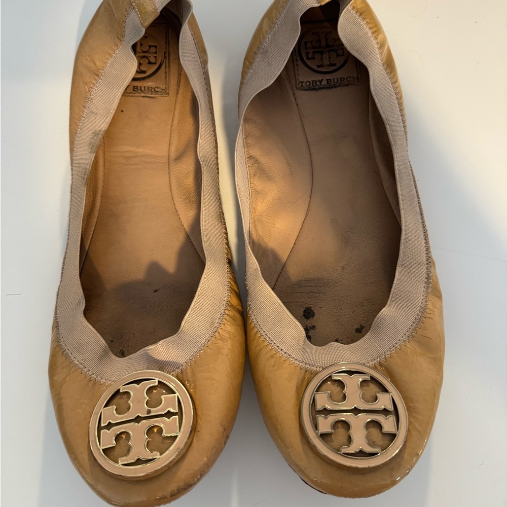Tory Burch Tan Flats